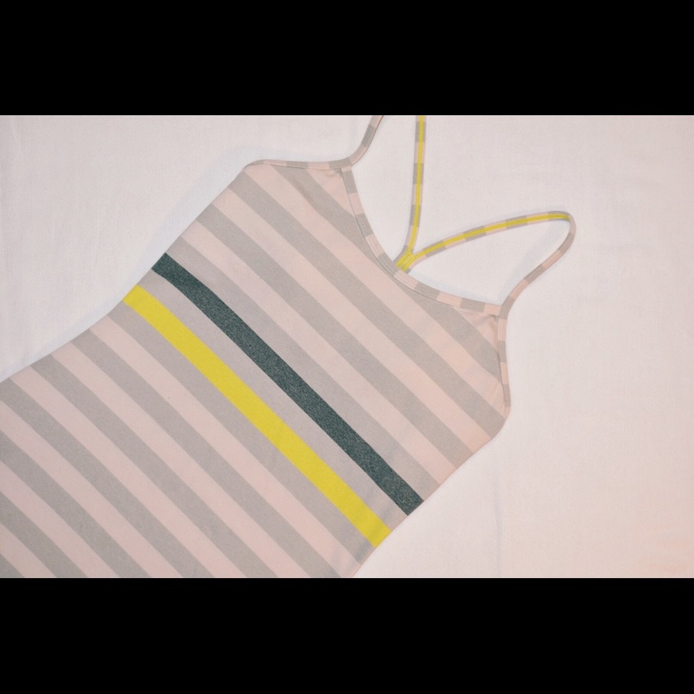 Striped Lululemon Power Y Tank Top